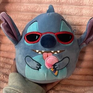 Squishmallows Blue and Red Stuffed Animal